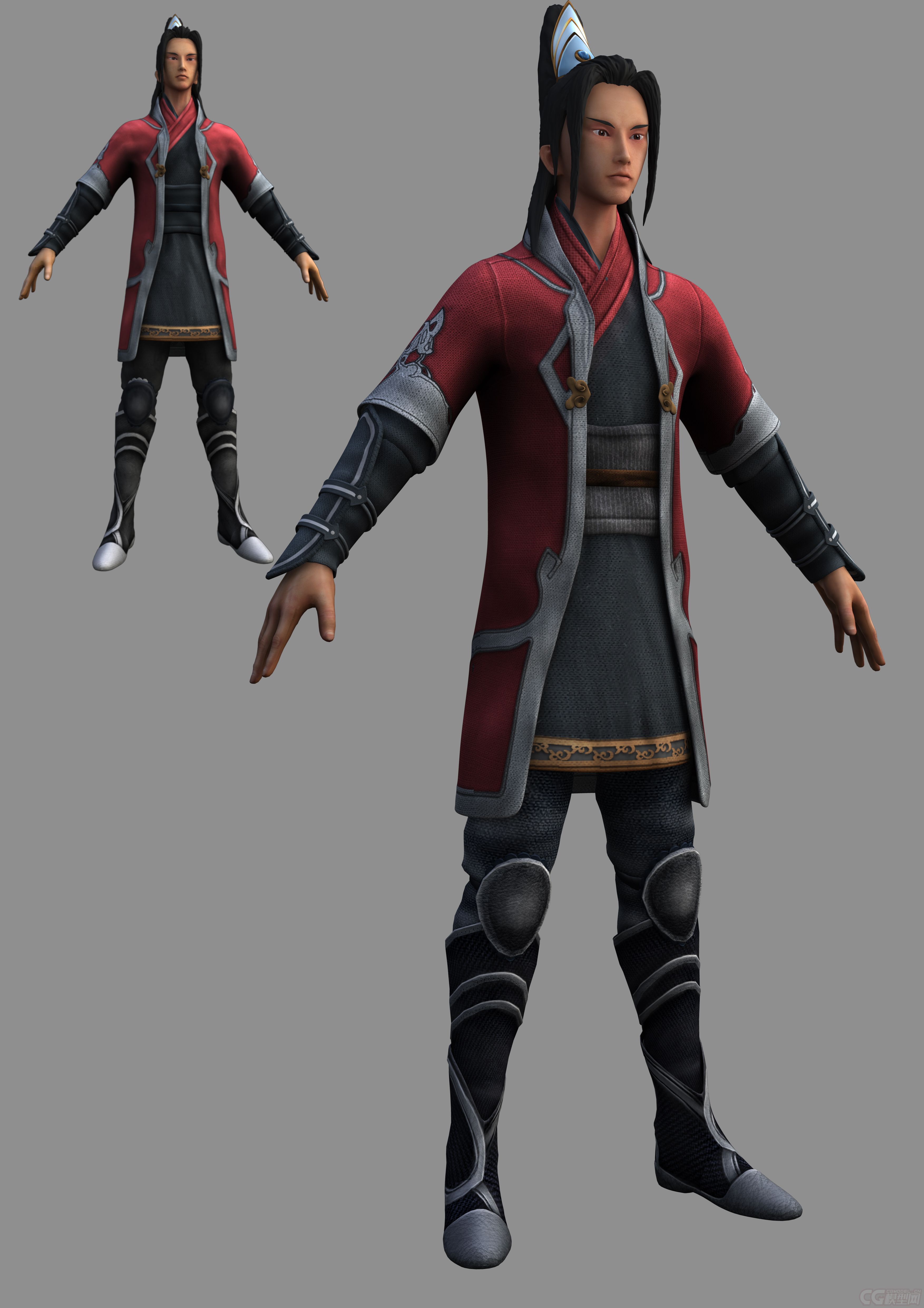 古装男_北京中视瑞德文化传媒股份有限公司作品_人物孩子-女_cg模型网