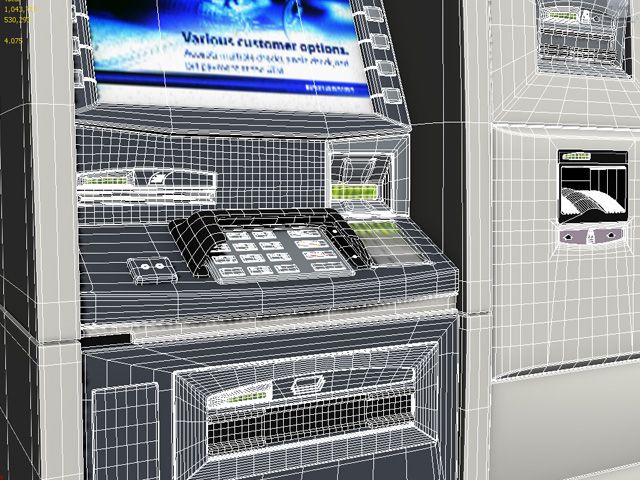 l两款影视级atm自动取款机,atm,自动存取款机,atm_diebold,迪堡atm720