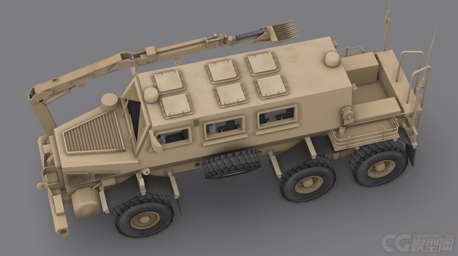 次世代戰爭軍用防地雷反伏擊6x6輪裝甲車 運輸車 越野大卡車 步兵戰車