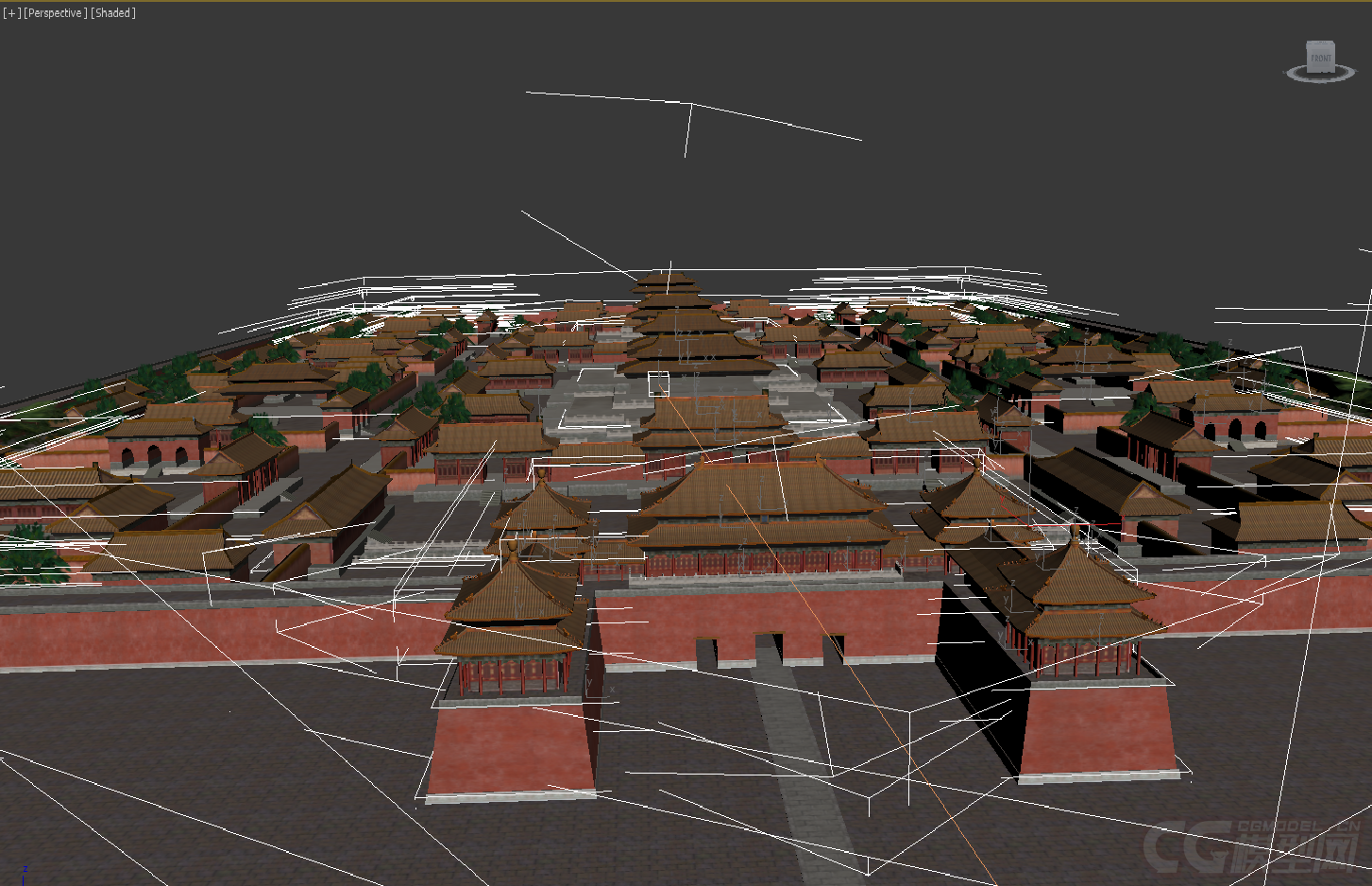 午门_cb715715作品_场景自然场景_cg模型网