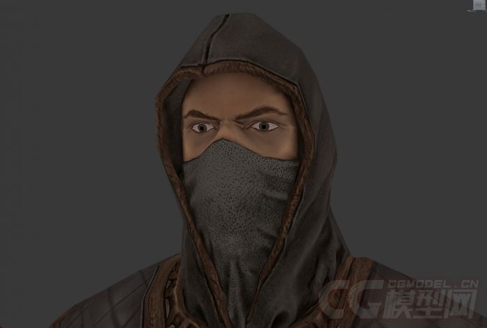 古代忍者刺客弓箭手武士蒙面刺客