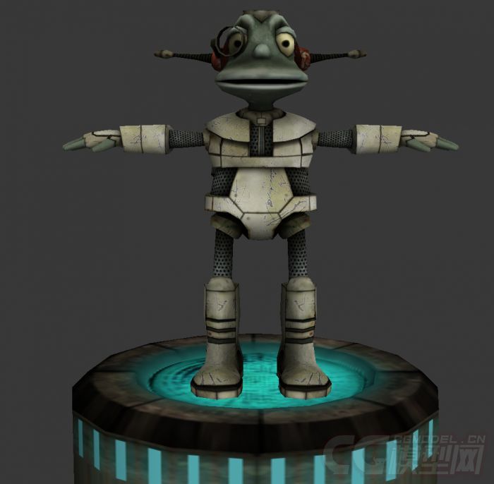 一个怪物科学家外星人青蛙有动画