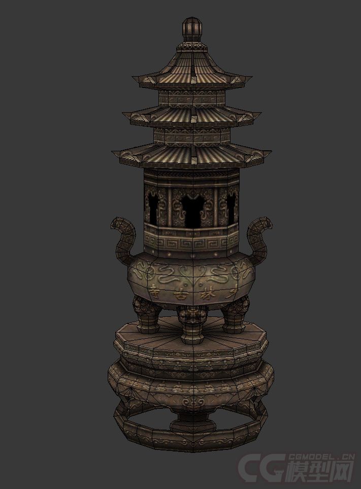 古代香炉炼丹炉炉子