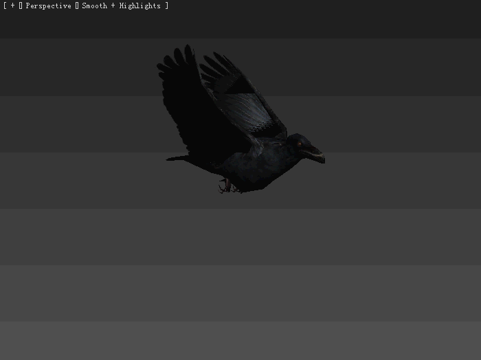 冷场乌鸦飞过动态图图片