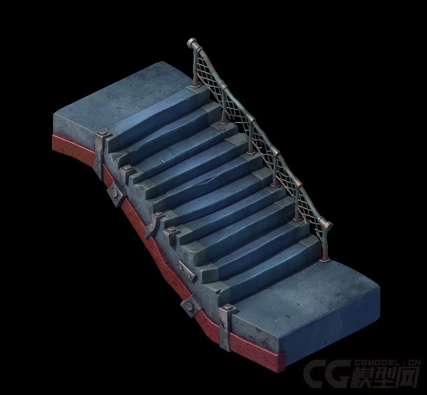 阶梯 带点科幻元素的楼梯