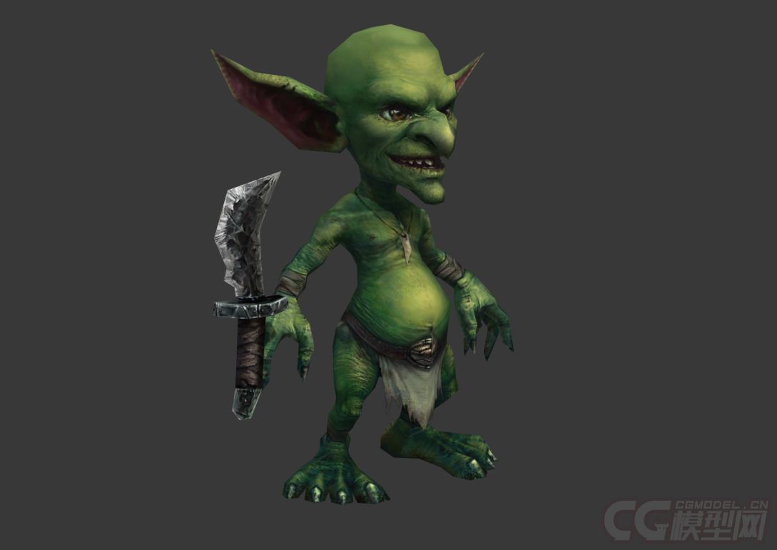 质量不错的哥布林地精小鬼模型