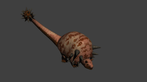 星尾兽(有绑定动画)