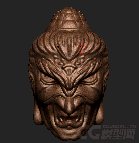 佛头 一面佛 一面鬼"一念之差" 如来佛 四个格式