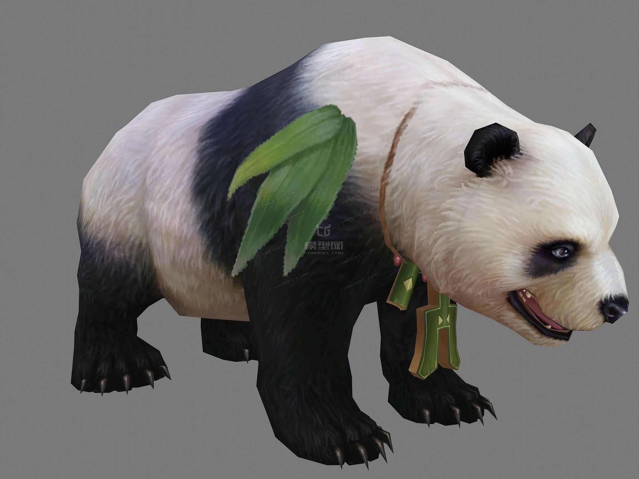 竹林里的熊猫 国宝大熊猫 panda