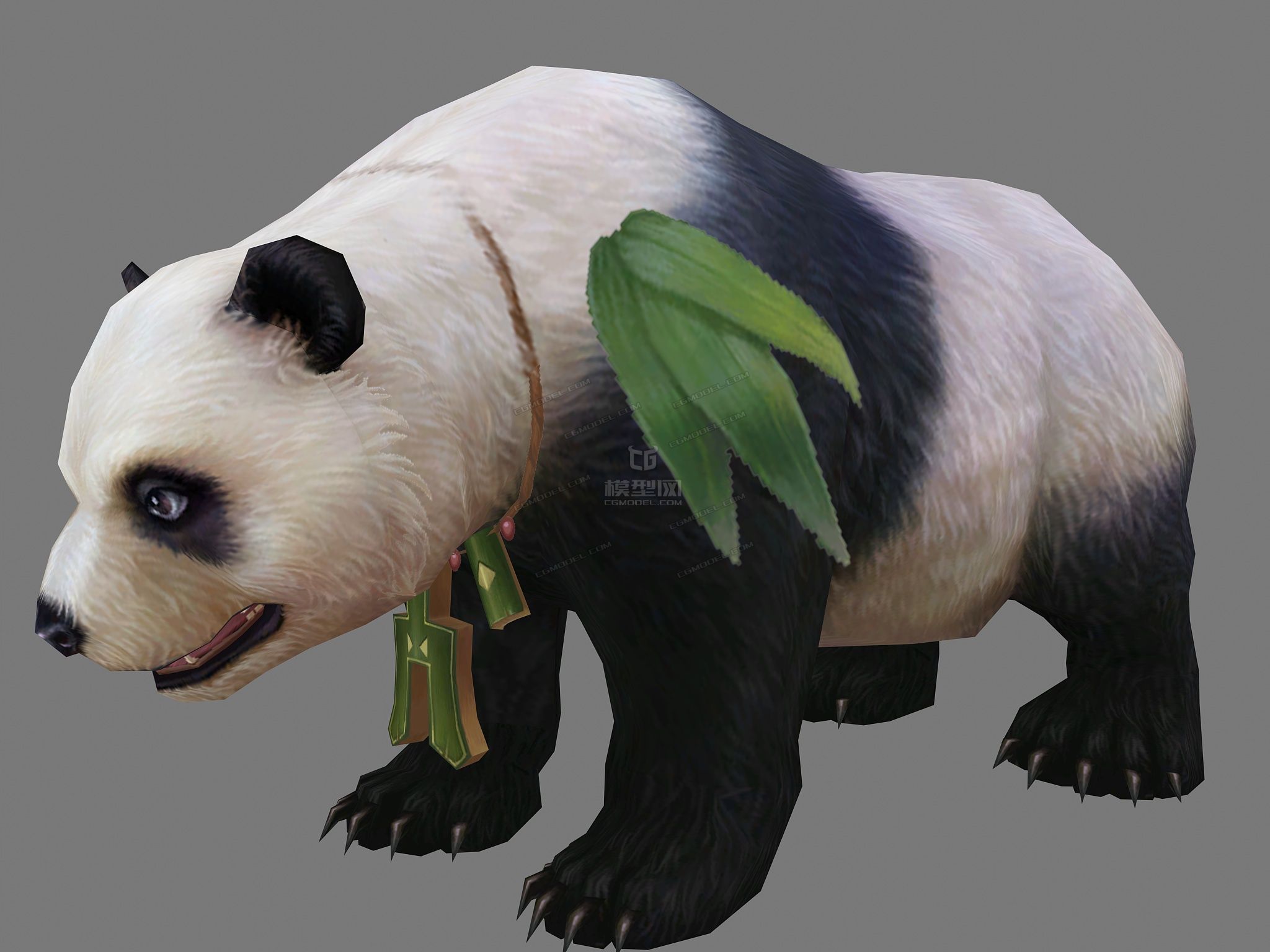 竹林里的熊猫 国宝大熊猫 panda