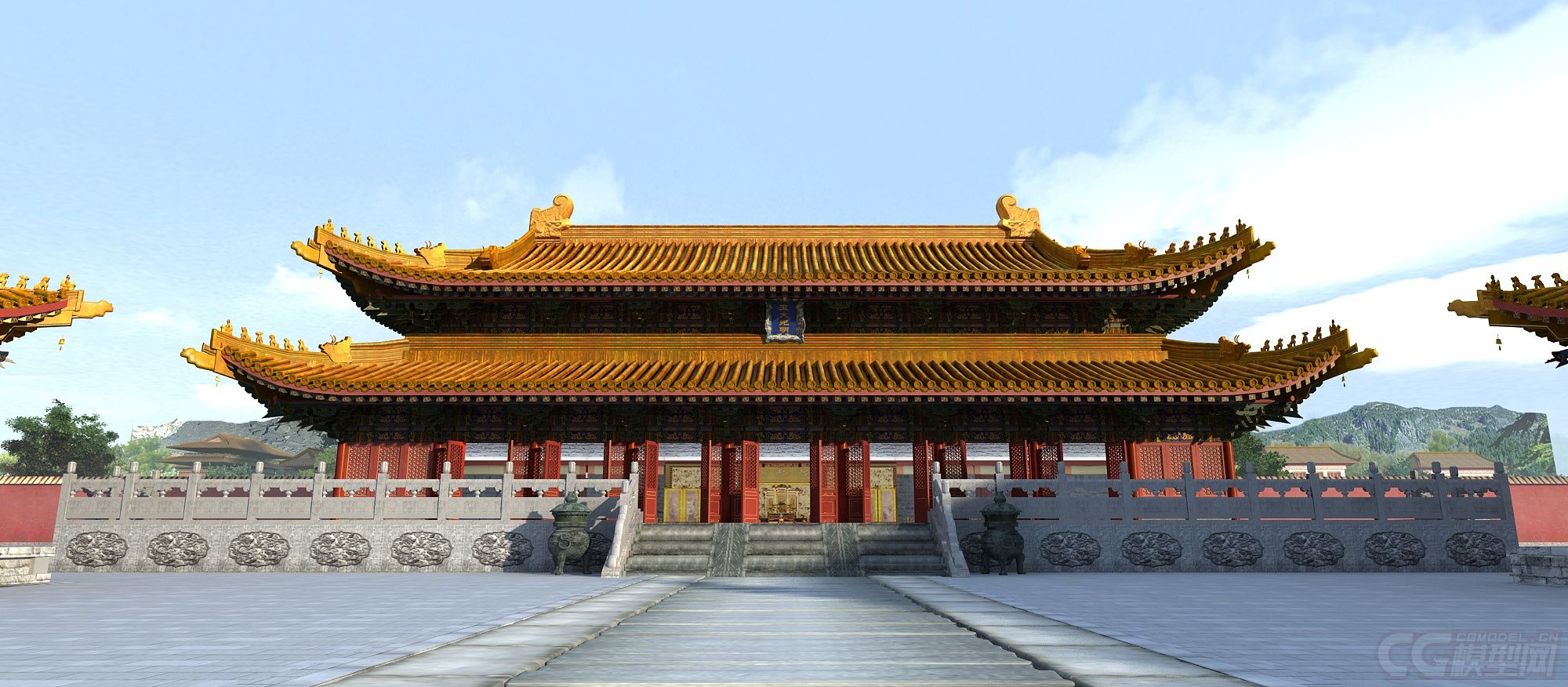 古建筑-宫殿-唐朝-鼎