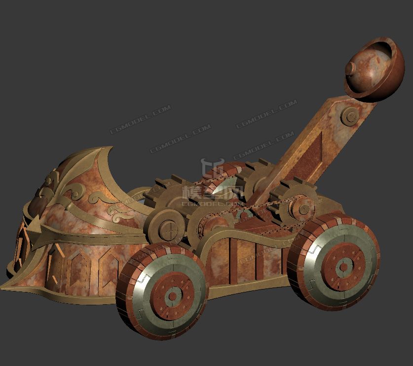 q版投石车,弩车,攻城车