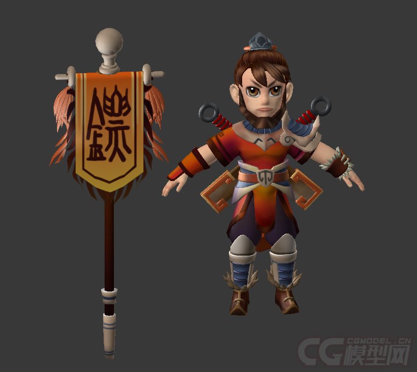 q版镖师,武将,主角