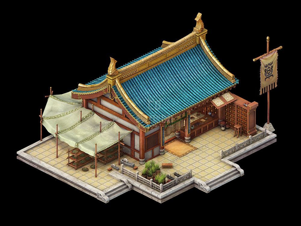 药铺,草堂,古代药店,杂货铺