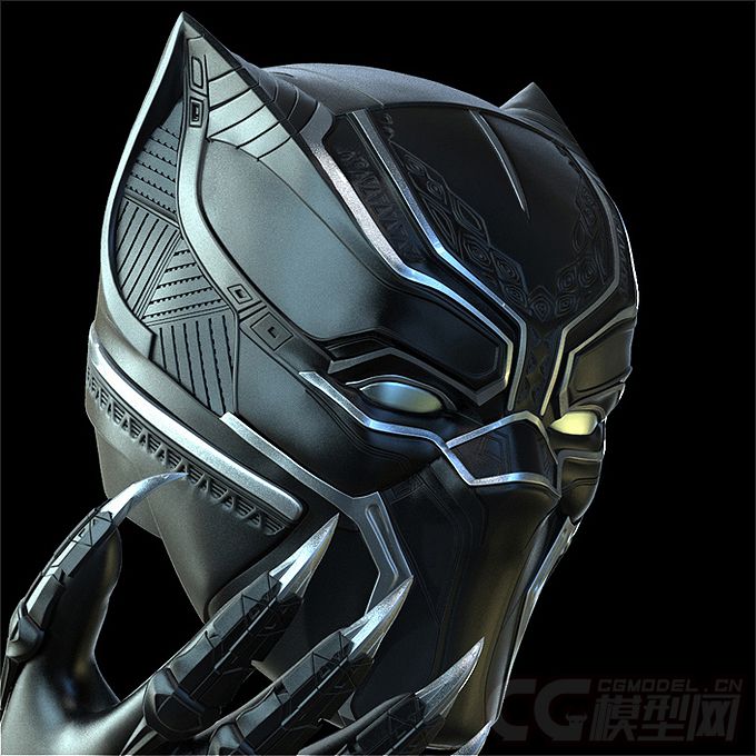 黑豹 振金铠甲 美国队长2 钢铁侠 内战 模型