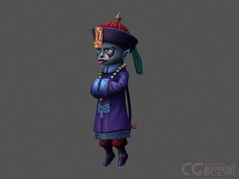 清朝古代小僵尸带动作