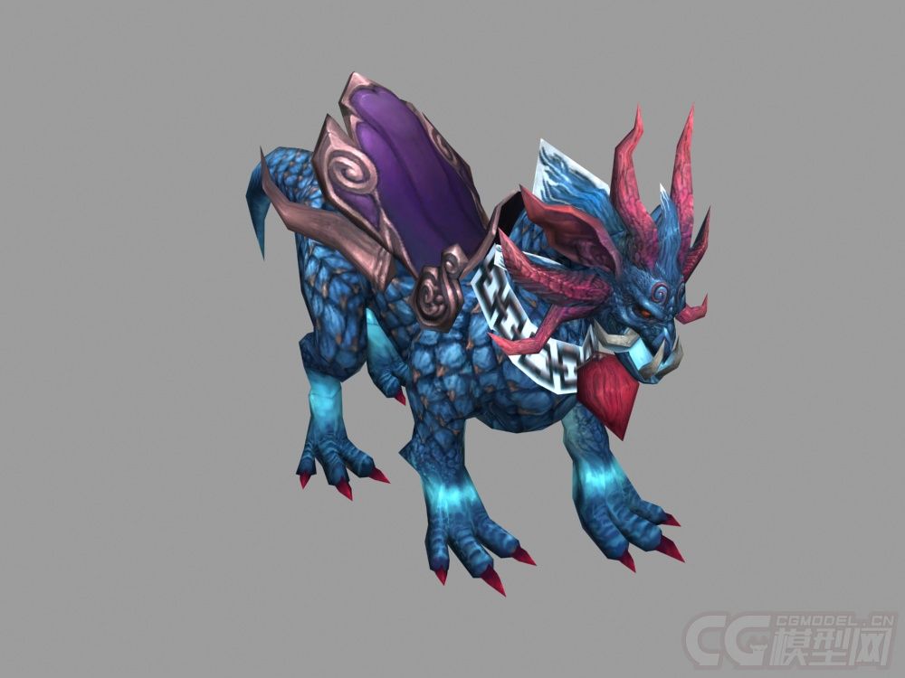 炫酷避水金睛兽神兽坐骑