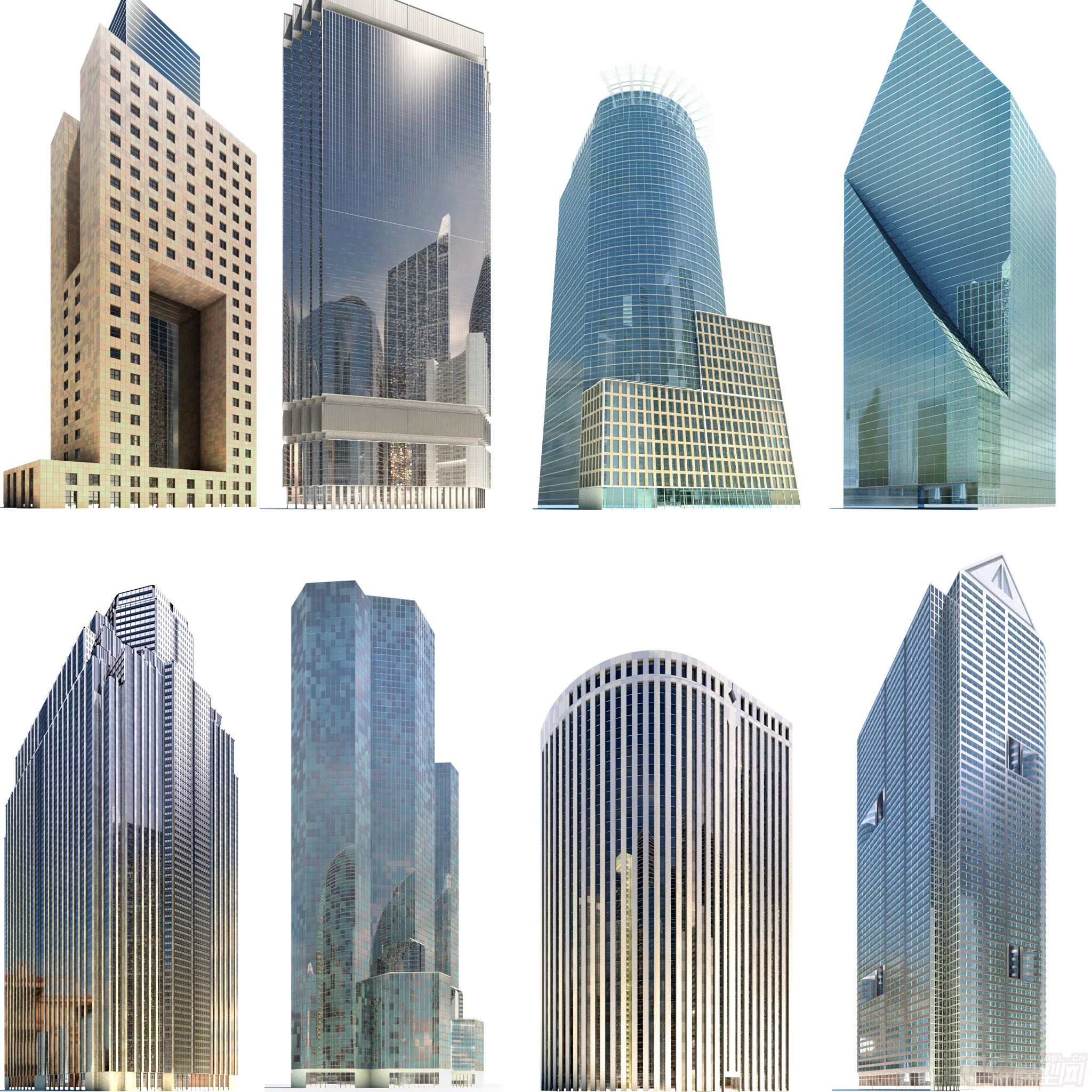 20个现代城市楼房