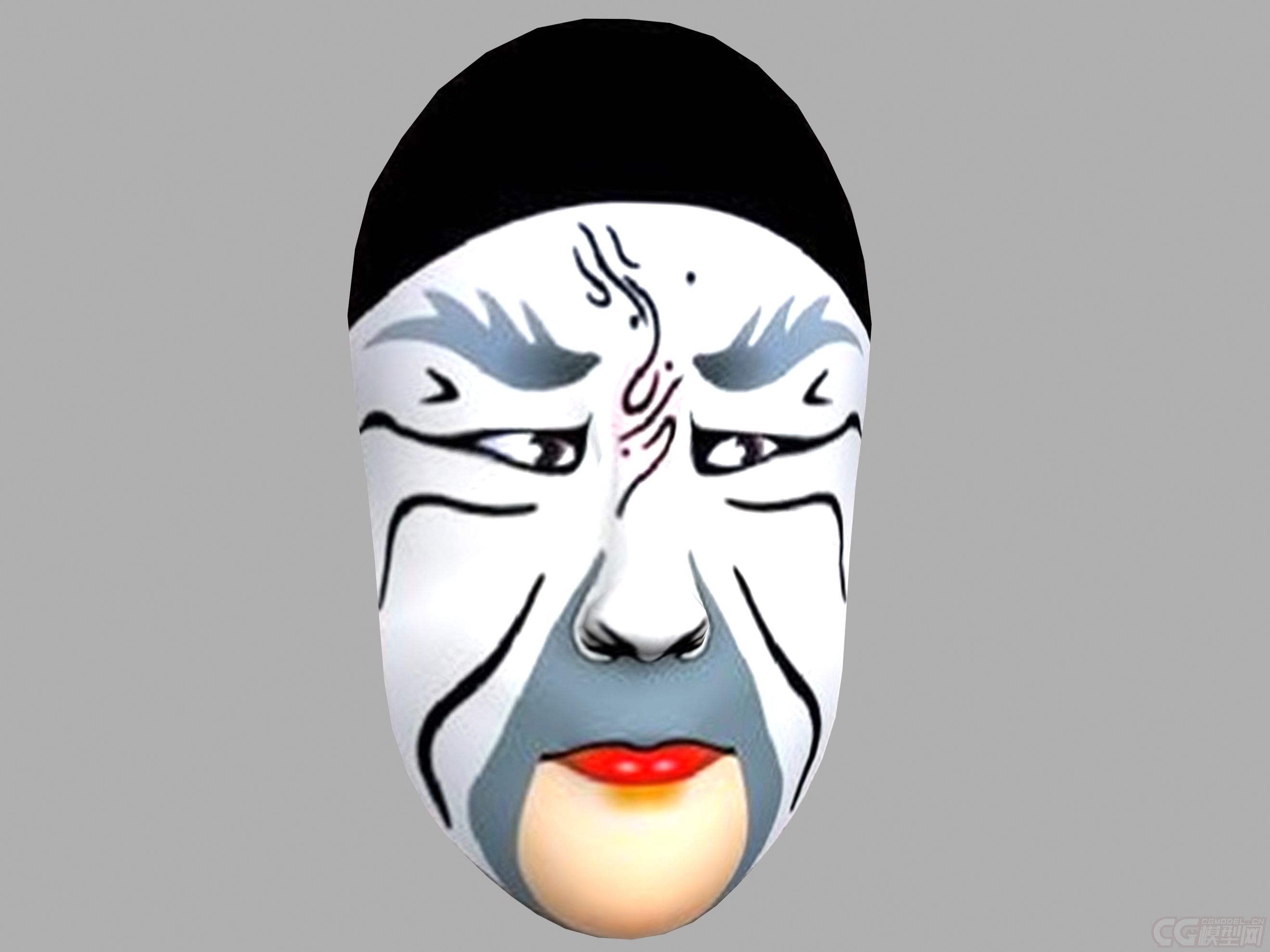 京剧川剧变脸脸谱模型合集
