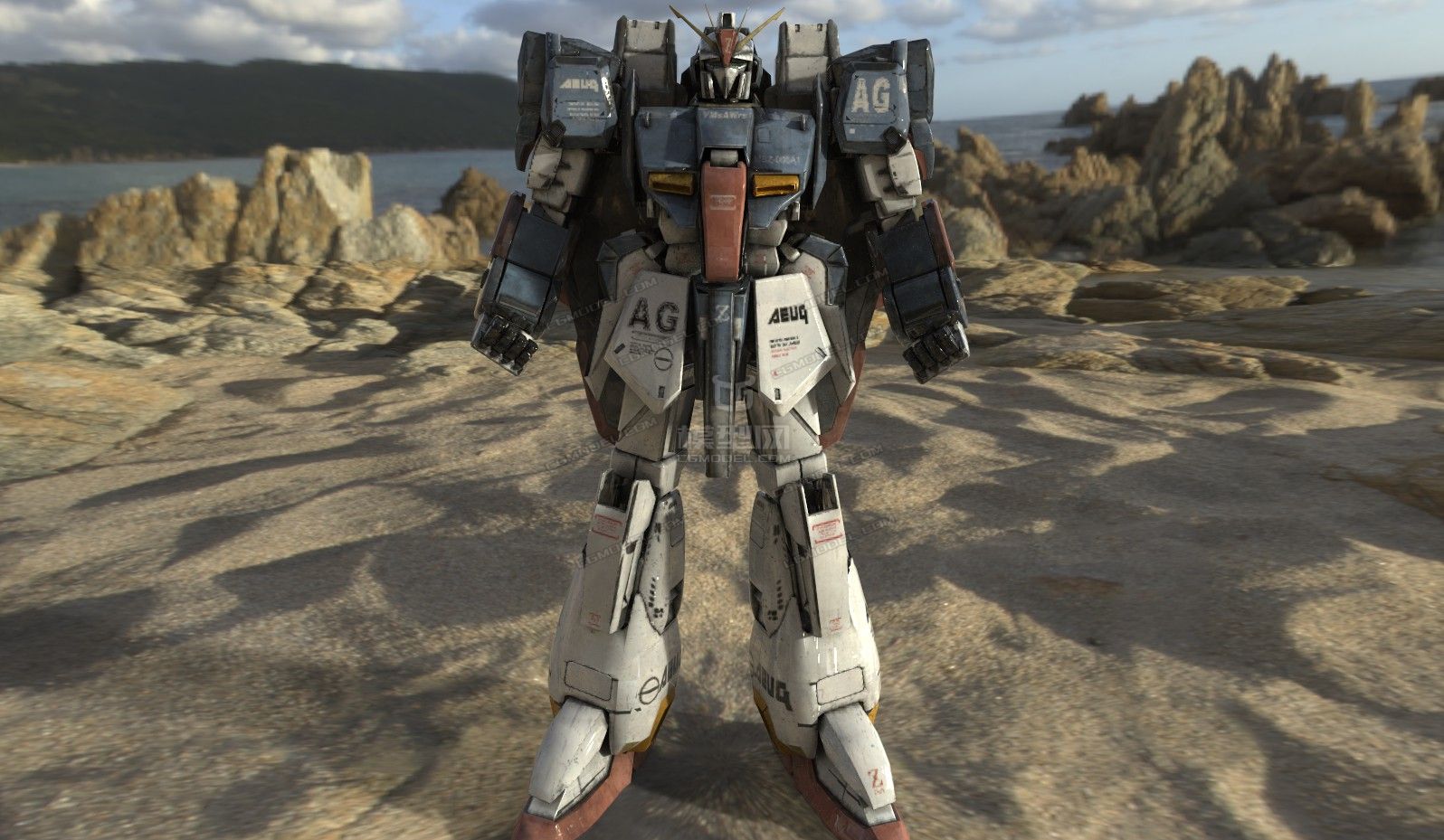 高达msz-006-机器人/机甲-人物-cp982016861-cg模型网