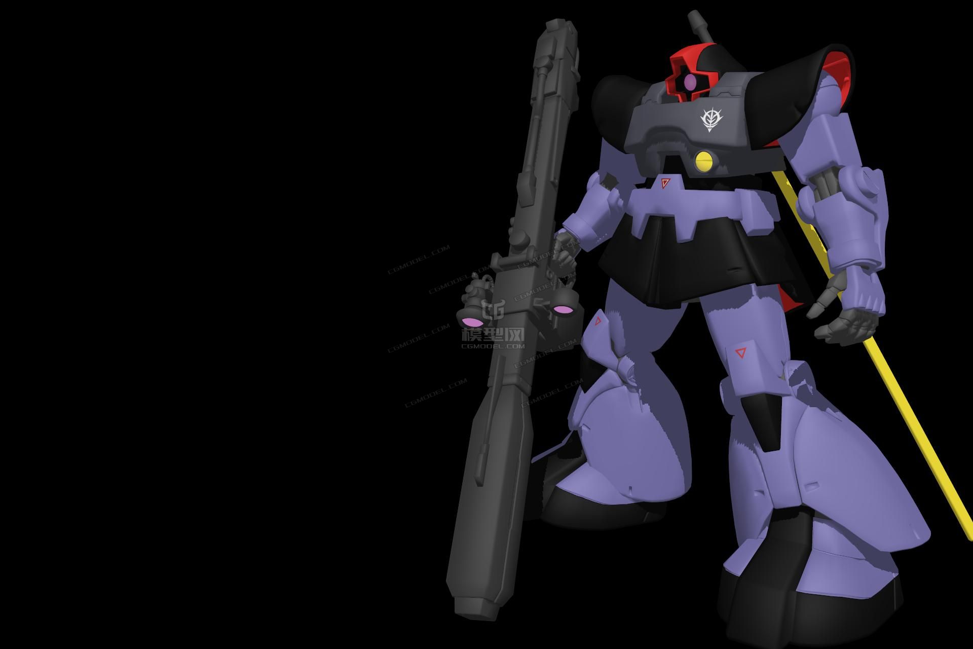 扎古 加大魔(多兹鲁·扎比中将伴随机)ms-09