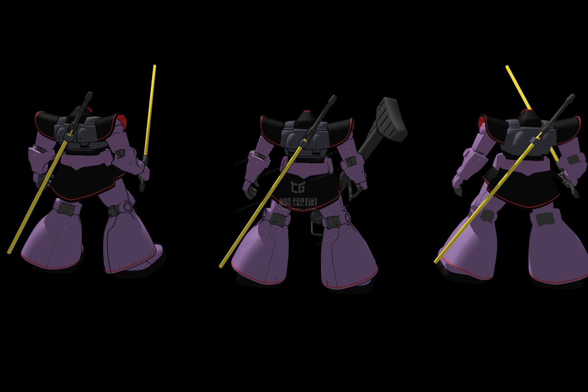 扎古 大魔(黑色三连星) ms-09