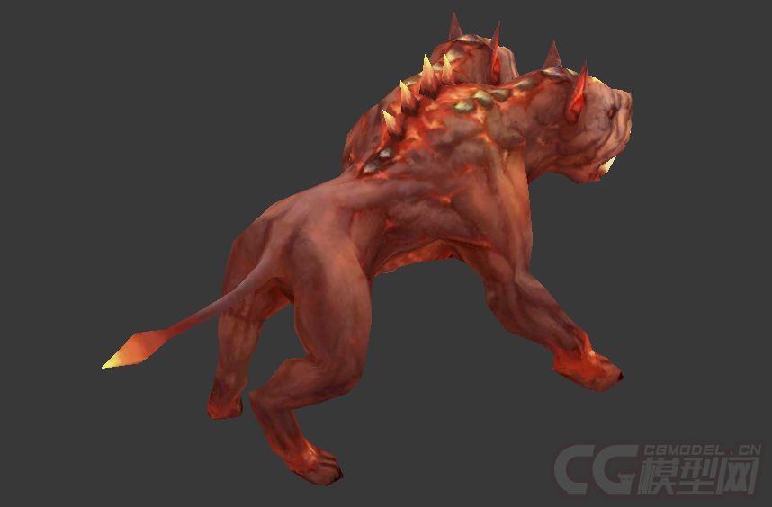 双头恶狗犬变异犬熔岩犬僵尸犬双头犬丧尸犬