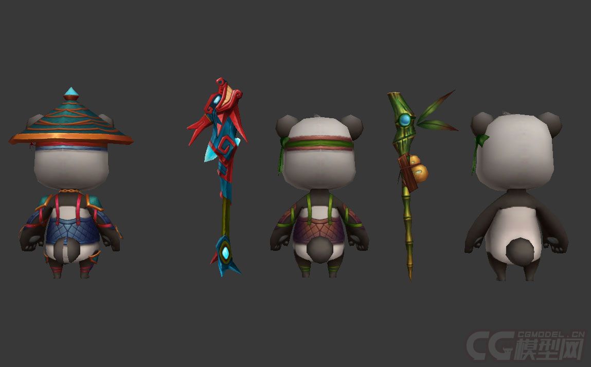 熊猫人小熊猫人武僧