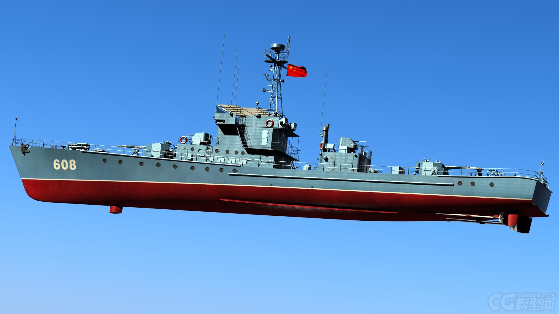 中国海军037型(海南级)猎潜艇