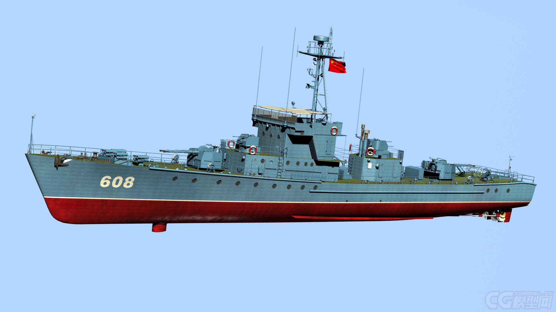 中国海军037型海南级猎潜艇