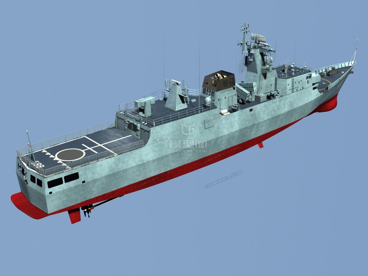 中国海军056轻型护卫舰模型-冷兵器模型库-模型下载-cg模型网