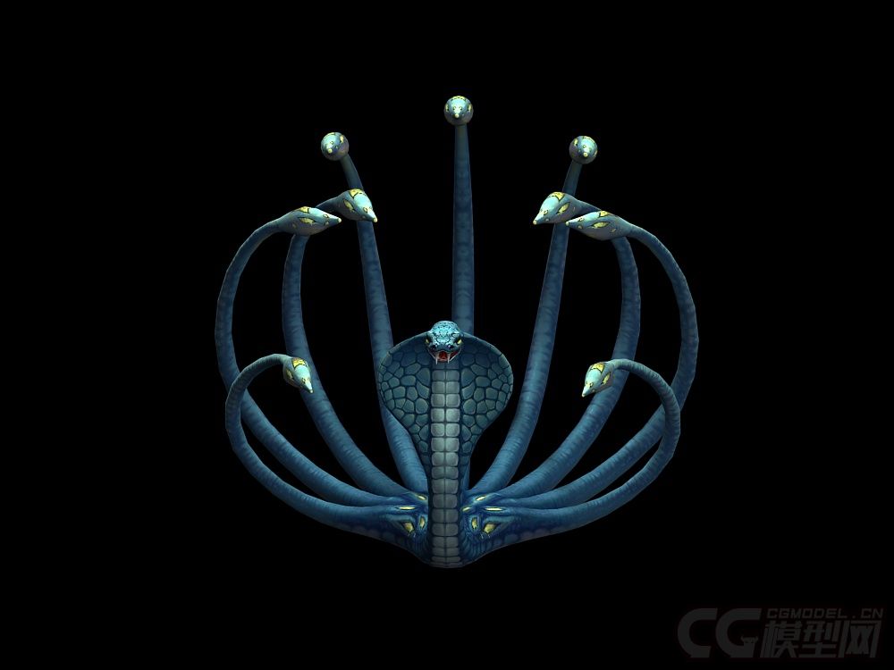 九尾蛇蛇妖怪物