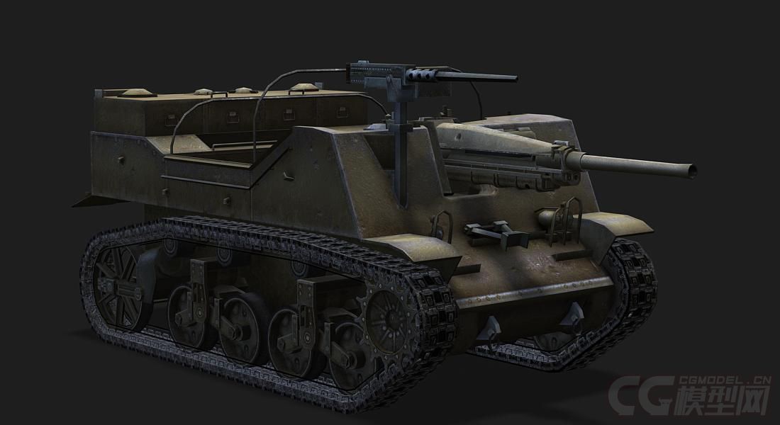 美国t82敞篷反坦克炮