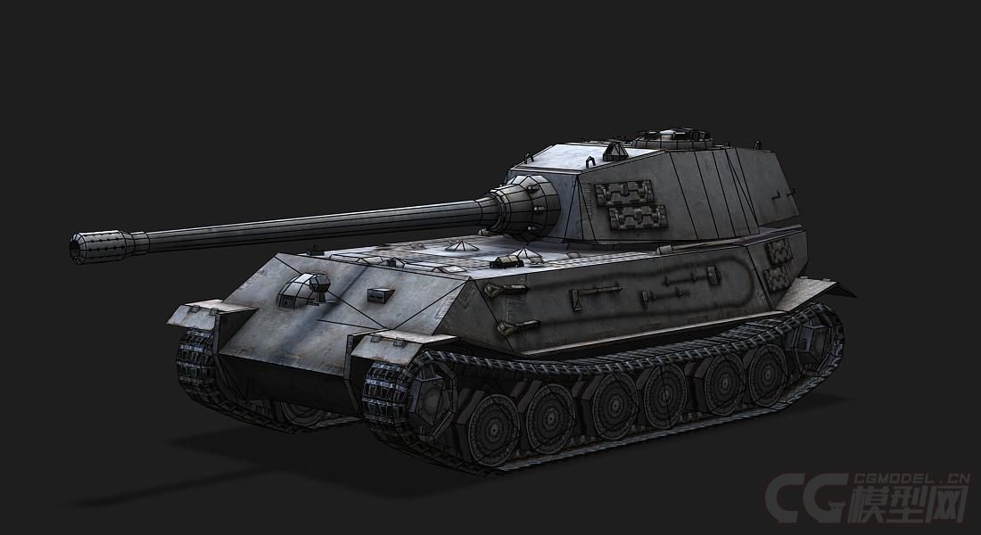 德国 VK4502P模型-冷兵器模型库-模型下载-cg模型网