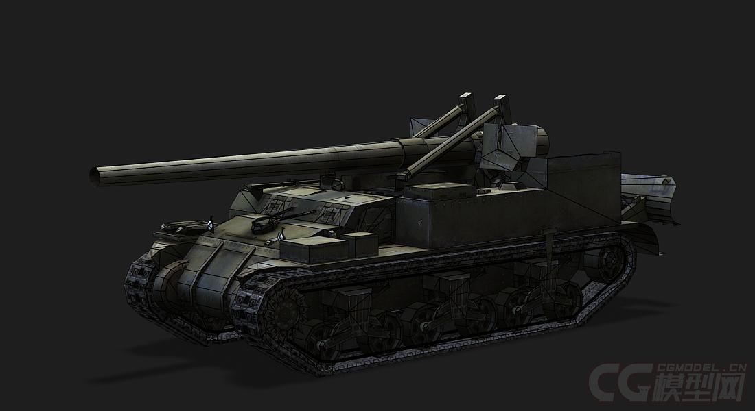 美国_m12自行火炮