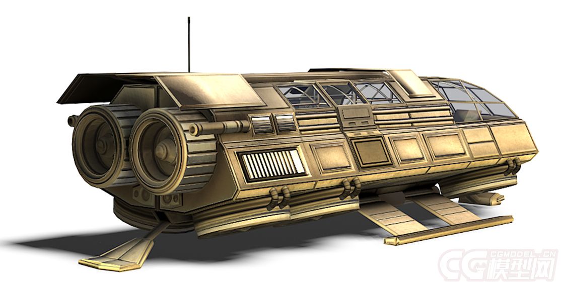 【未来科幻航天运输机】