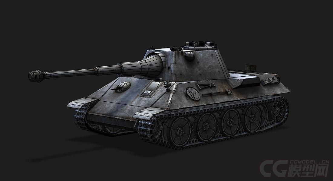 德国_vk3002db汉斯版t-34 重型坦克