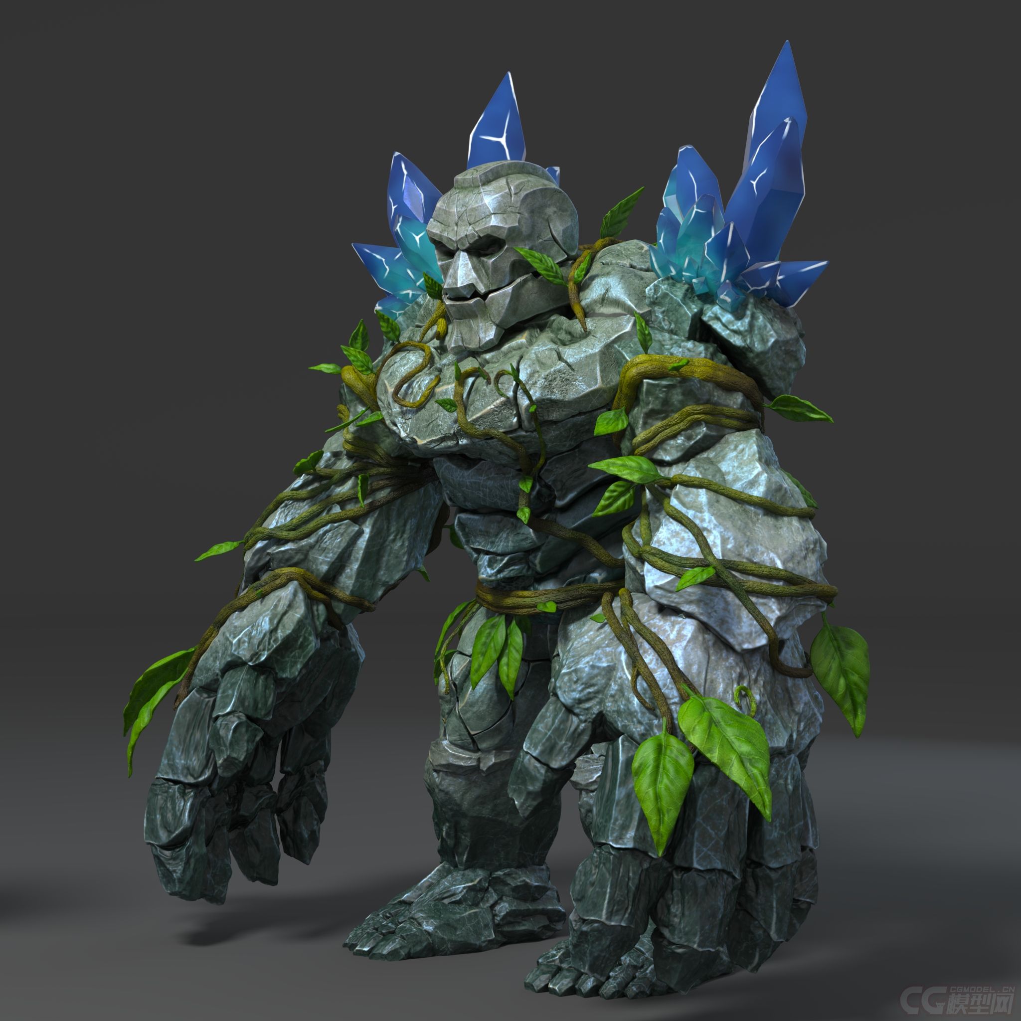 石头人-石头怪-怪物-石头