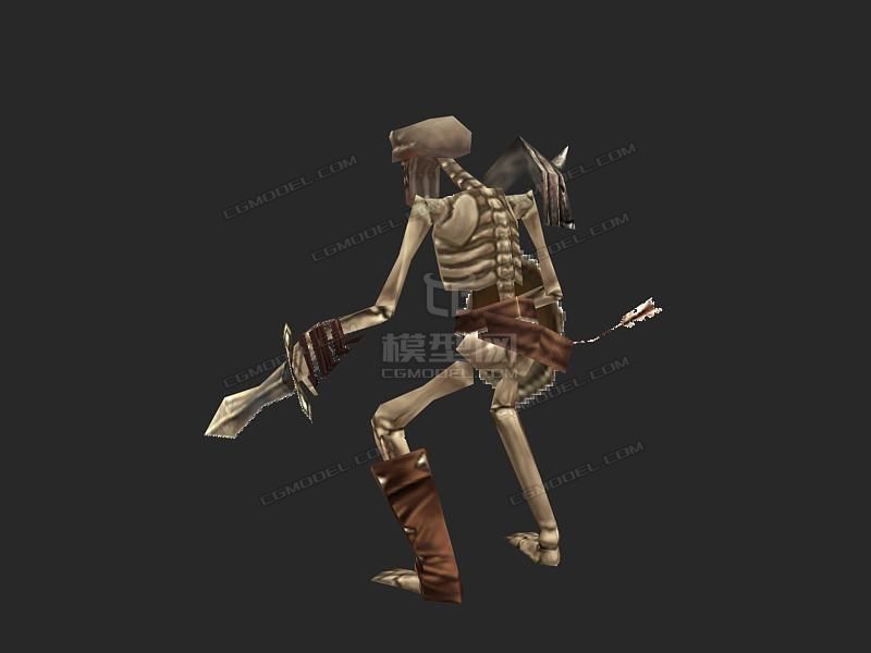 骷髅士兵骷髅战士亡灵骷髅兵