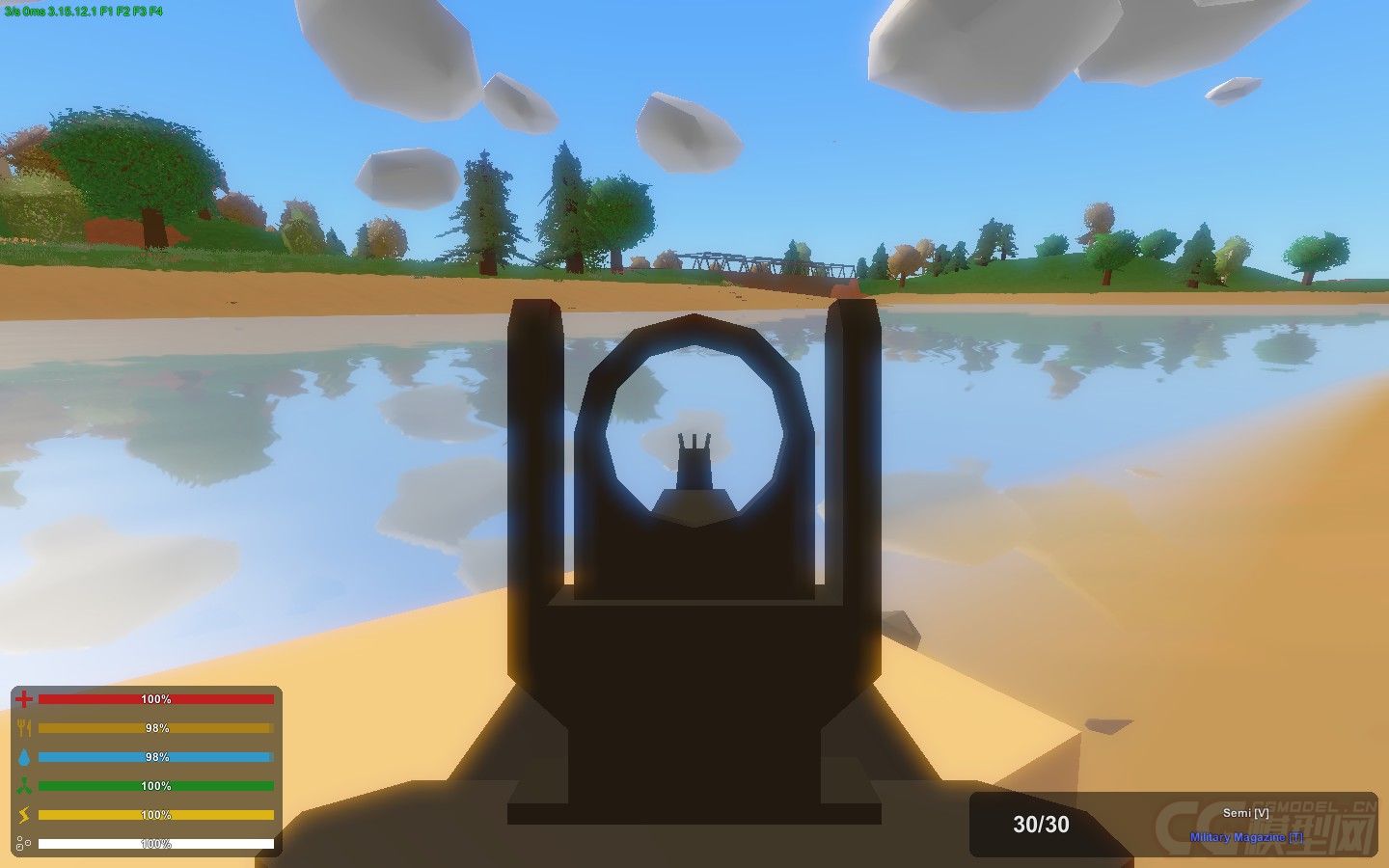 unturned鹰火军用突击步枪_rubystudios作品_武器枪械模型_cg模型网