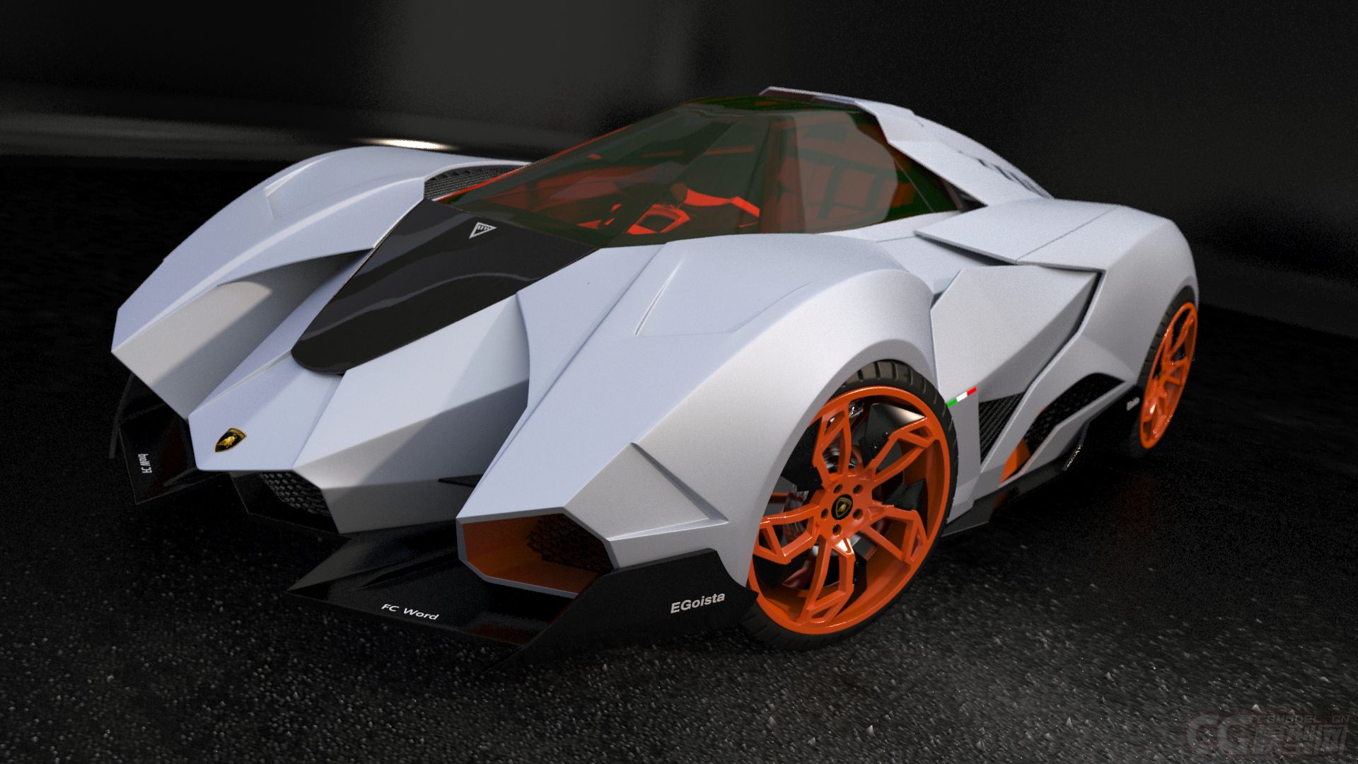 Машина Lamborghini Egoista