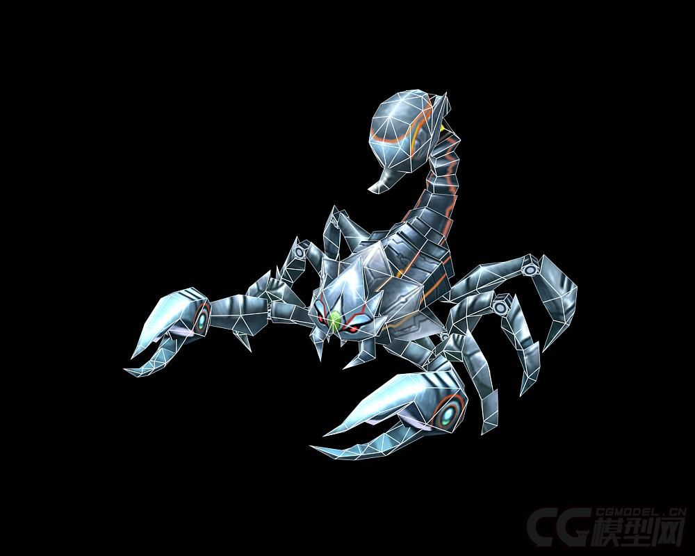 机械蝎子怎么画 凶猛图片