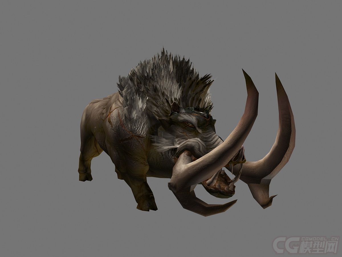 野猪 山猪 长獠牙猪怪