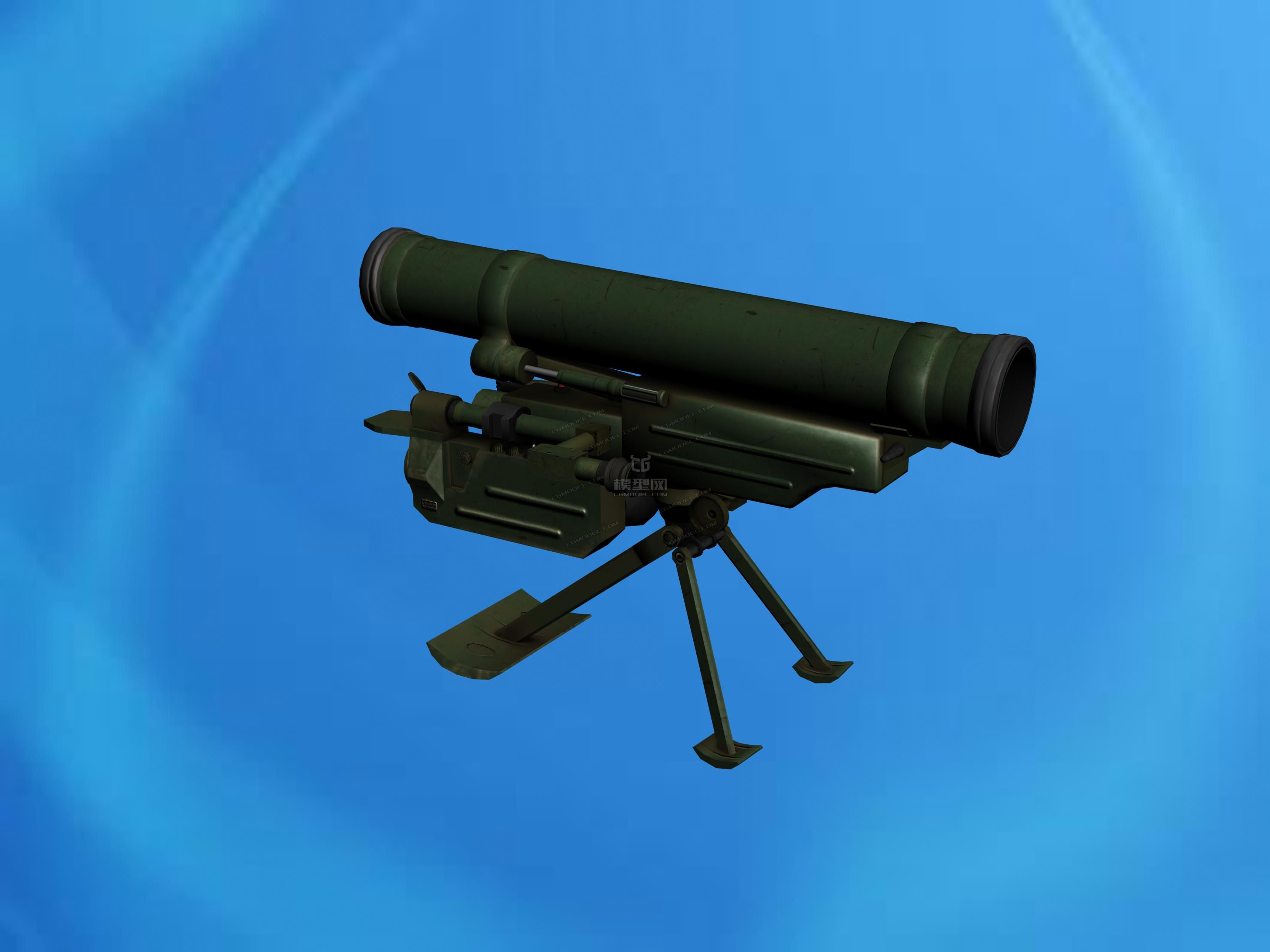 美军反坦克导弹_zhanglianda作品_武器枪械模型_cg模型网