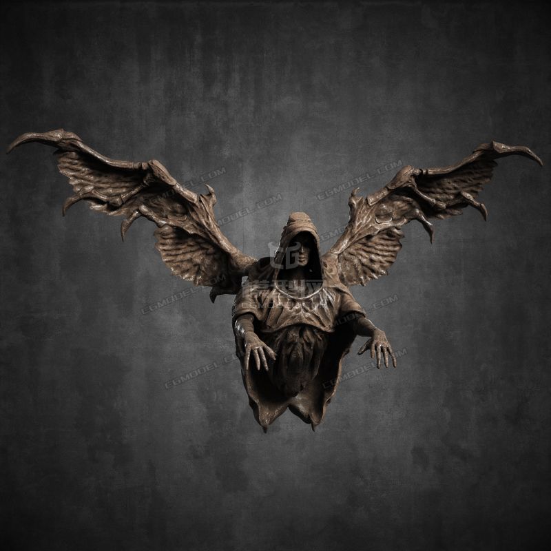 中世纪部件 魔幻 复古 摆件 雕像 恶魔 鬼