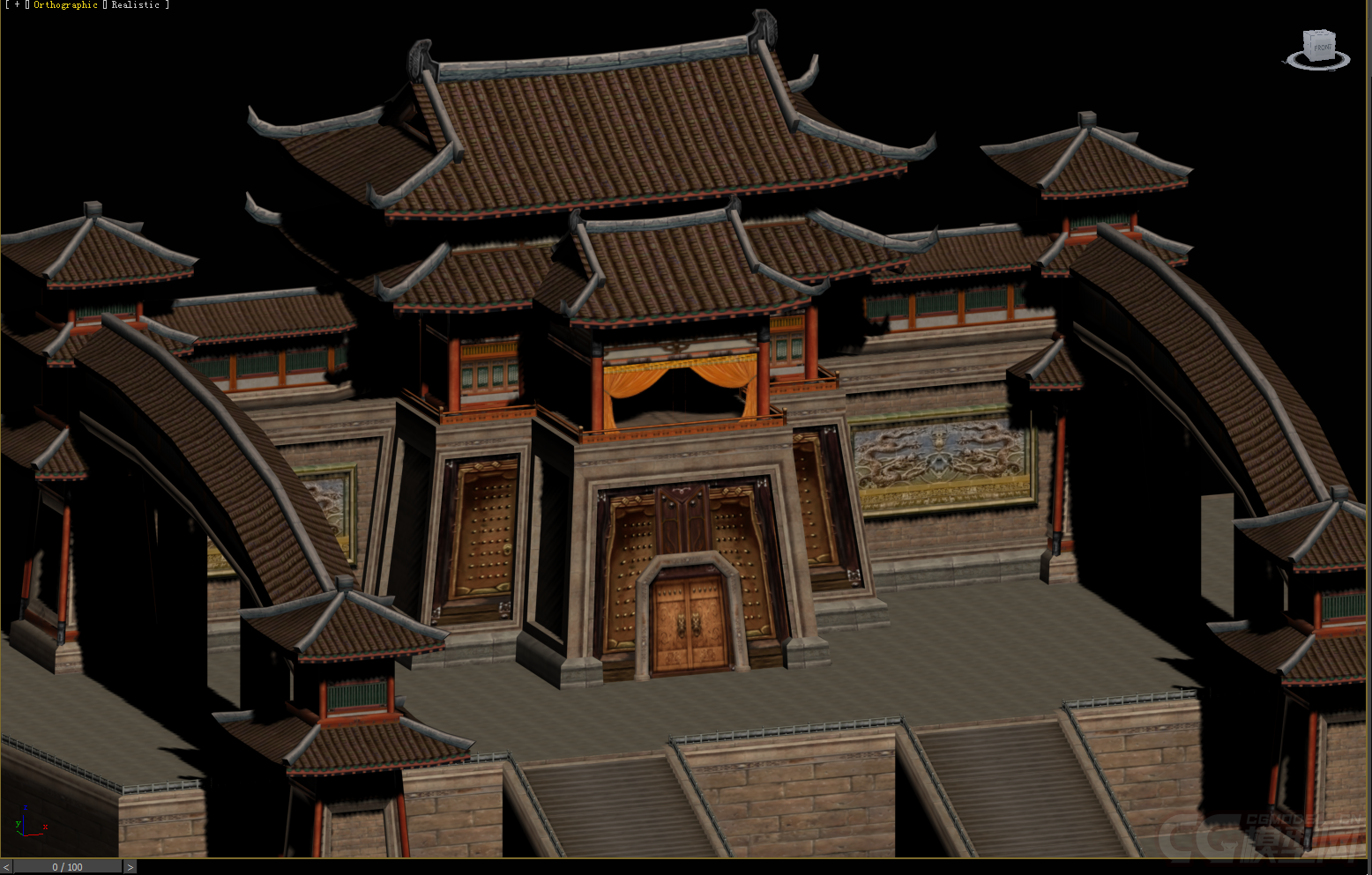 古建模型-古代场景模型库-模型下载-cg模型网