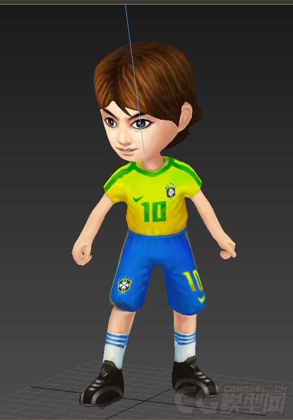 q版卡卡低模免费踢足球