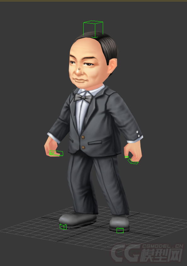 q版低模中年男人吴宇森免费