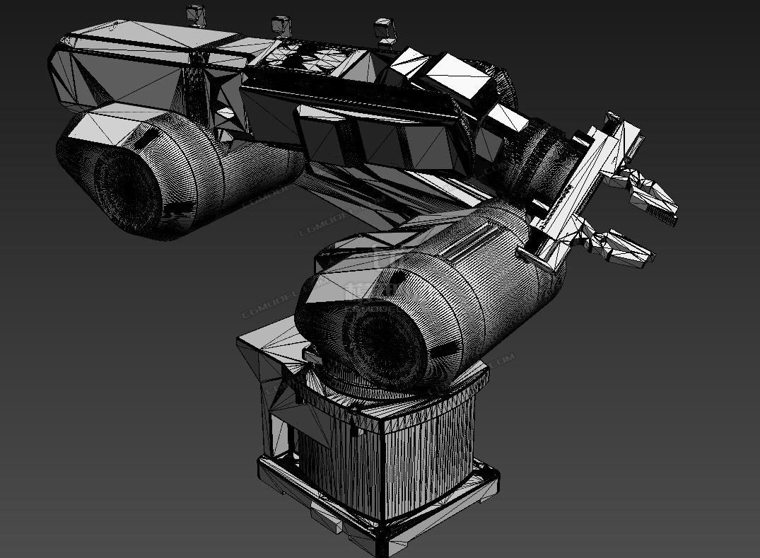 機械臂機器手臂模型-工業設備模型庫-模型下載-cg模型網