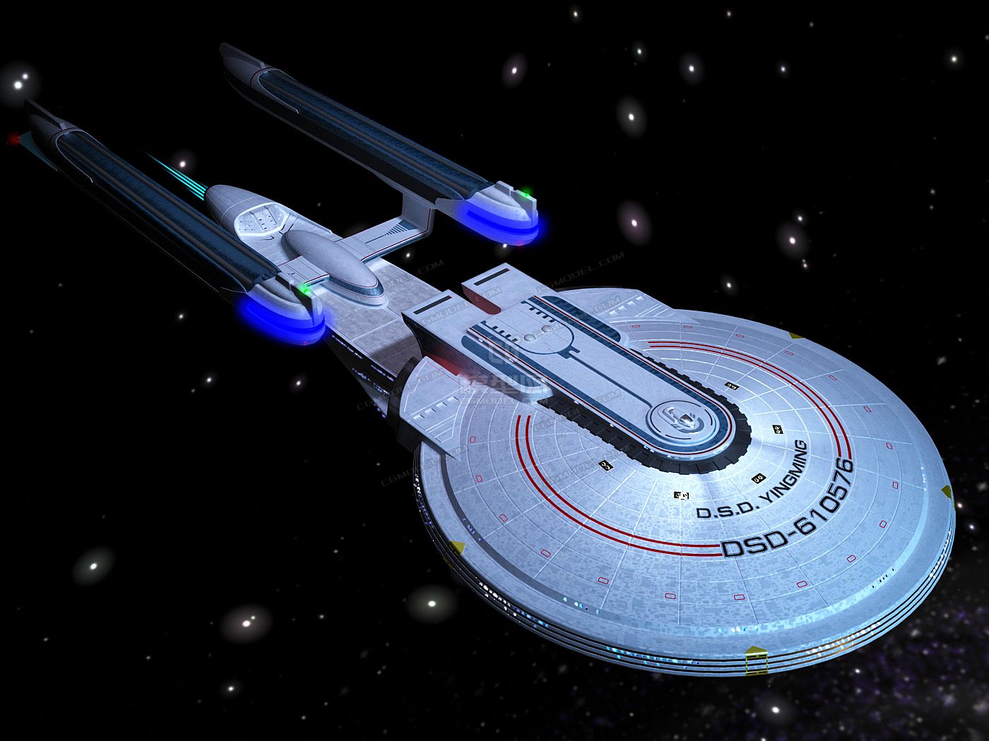 影视级科幻舰艇太空宇宙飞船航天飞机未来飞_yingming作品_武器冷兵器